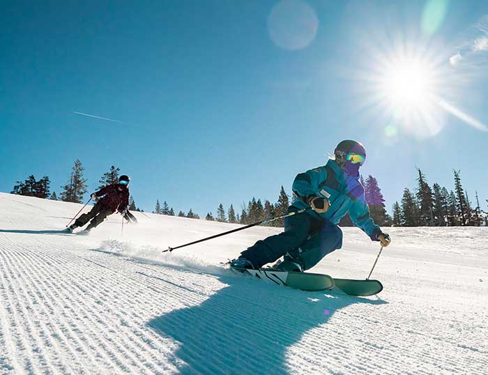 Adult Ski School Lesson with Professional Instructor