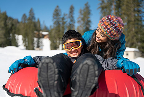 Tubing at Sugar Bowl