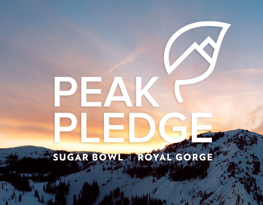 Sustainability Commitment for Sugar Bowl, Peak Pledge