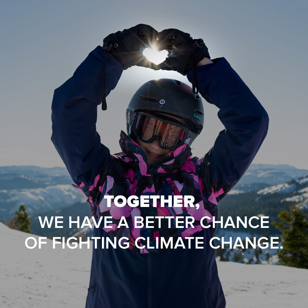 together, we have a better chance of fighting climate change