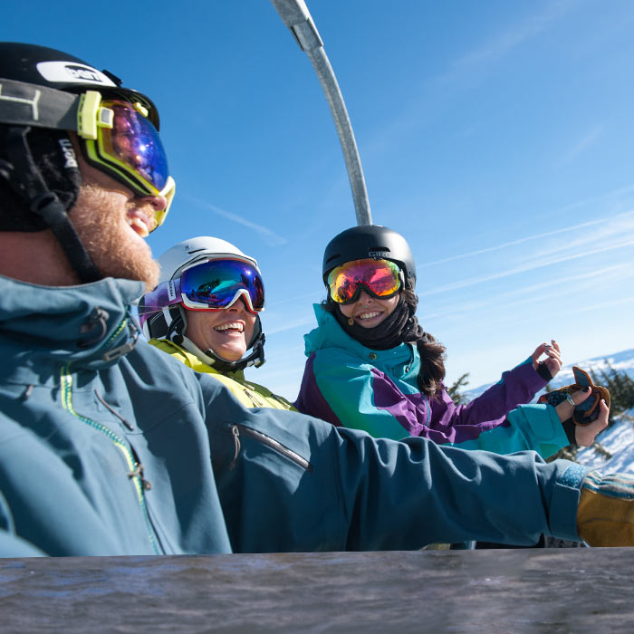 Express chairlift access at Sugar Bowl ski resort, homeowner exclusive.