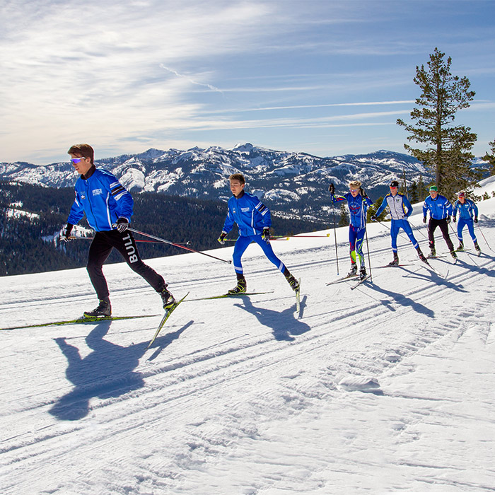 Cross country lesson clinics with Olympic athletes at Royal Gorge