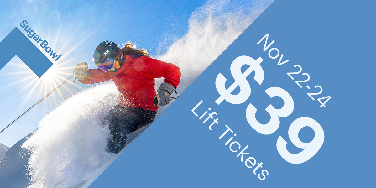 An ad advertising lift tickets for $39.