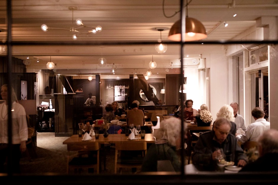 The Dining Room at night